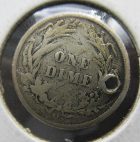 A-Holed-1895-Barber-Dime-Hole-Filler